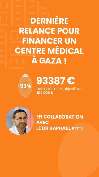 🚨 Dernière relance pour financer un centre médical à Gaza avec le Dr @raphaelpitti !

La Seed Family, c’est grâce à vous que nous pouvons accomplir des miracles ! Ensemble, nous sommes si proches de financer un centre médical à Gaza avec le Dr Raphaël Pitti. 

🌱 Votre don, c’est :
- La facilité : quelques clics et c’est fait !
- La sécurité : tous vos paiements sont protégés.
- La rapidité : reçu fiscal immédiat.
- La transparence : voyez l’impact de votre générosité.

Rejoignez-nous dans cette aventure humaine et passez au don mensuel. Aucun frais de gestion, chaque euro compte !

Merci pour votre soutien. 💚

#SeedFamily #Gaza #Solidarité #Humanitaire #Don #Santé #Ensemble