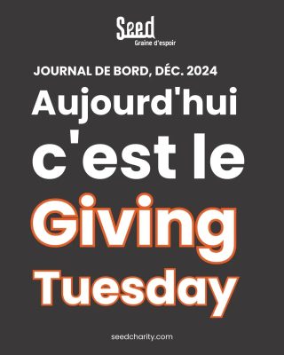 Nadia, Audrey, Amel, Samyra, Youness, Sarah et tant d'autres qui oeuvrent dans les coulisses vous disent MERCI pour ces 4 ans ensemble, la #SeedFamily 🧡

#GivingTuesday #Solidarité #Humanité #0FraisGestion #Don #Générosité #ONG