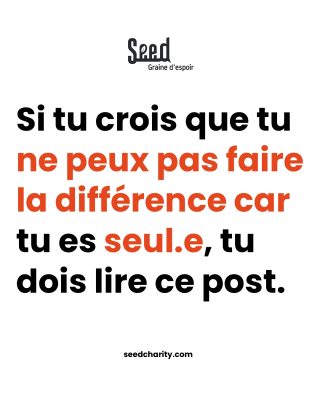 Hello la #SeedFamily ! 🌱
On commence la semaine avec ce carrousel inspirant : chaque petite action compte, et chacun peut semer une graine de bien autour de soi ! 💚

En ce moment, nous avons plus que jamais besoin de vous pour soutenir notre projet #PourMayotte. 🌍 Le lien est en bio, n’hésitez pas à y jeter un coup d’œil et à participer.

Merci pour votre soutien et belle semaine à tous !