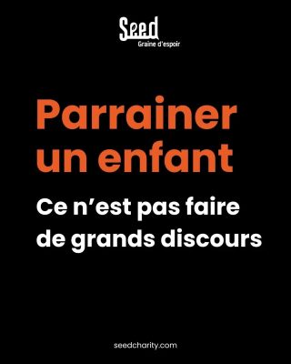 📍 Tanzanie

Encore un petit effort ensemble pour la scolarisation des jeunes filles !

23€ = 4 serviettes hygiéniques pour 1 fille, soit la solution pour ne pas manquer l’école !

Aujourd’hui votre don à Seed permettra à une jeune fille de recevoir un 1 kit de serviettes lavables et utilisables pendant 2 ans 🧡

Ces serviettes sont fabriquées sur place pour que les jeunes apprennent à devenir autonomes. 

De plus, pour lutter aussi contre les tabou et les préjugés sur les règles, notre association partenaire sur place organisera des ateliers de sensibilisation

📢 Avec Seed, soutenez LA solution économique et écologique à la pauvreté menstruelle des jeunes filles en Tanzanie

#Ecole #Education #Scolarité #Afrique #Tanzanie #Décrochage #Menstruations #Santé #Hygiène #Tabou #Règles #Filles #Santé